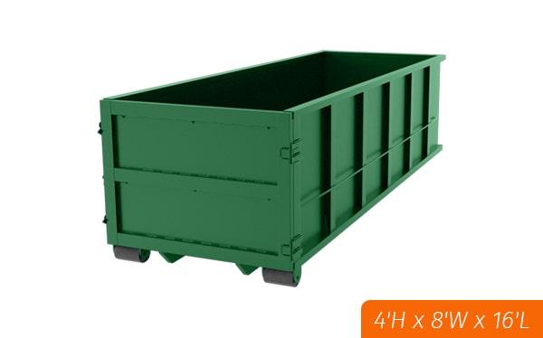 delivery times for fifteen yard dumpsters depend on the rental company's availability and your location